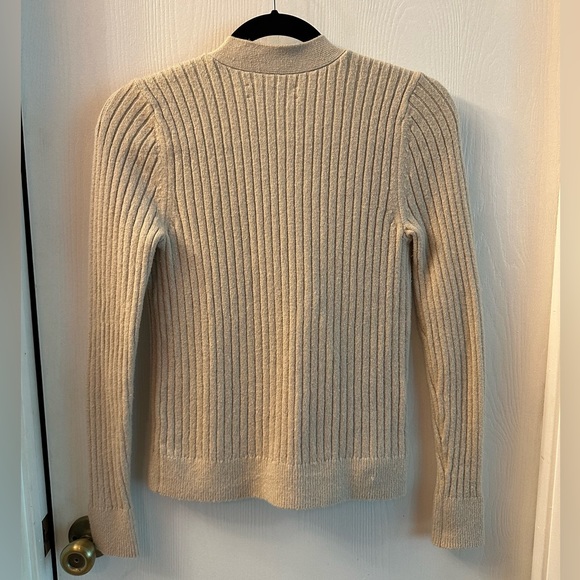 Cream knit cardigan - Picture 2 of 2